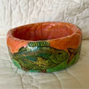 Vintage Soho Paper Mache Bangle